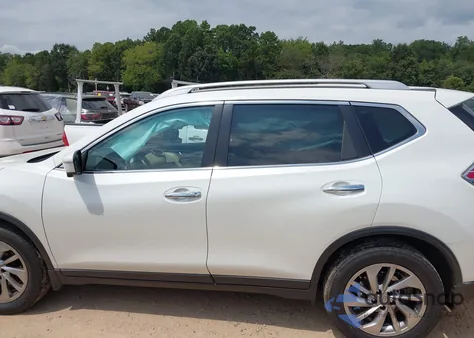 2015 Nissan Rogue Sl из США, поврежденный, VIN 5N1AT2MV8FC761939